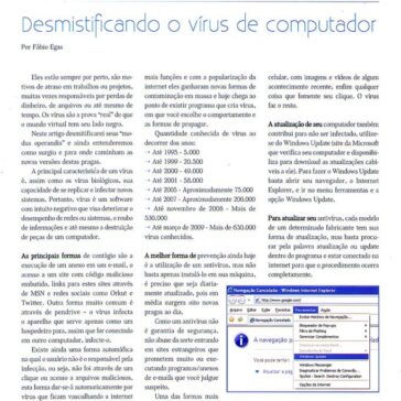 Desmitificando o vírus de computador – Revista – ZN – Página 82